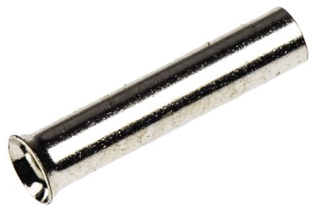 CMD2114280 Crimp Bootlace Ferrule, 10mm Pin Length, 2mm