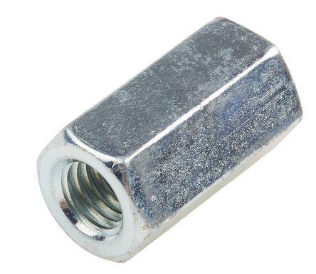 CMD276550 36mm Bright Zinc Plated Steel Coupling Nut