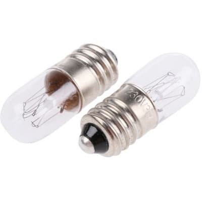 CMD3393254 E10 Indicator Light, Clear, 230 V, 13 mA