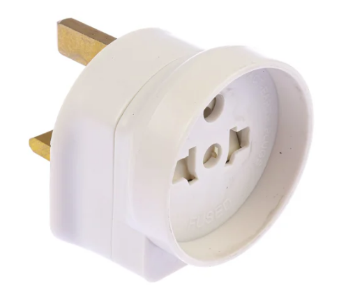 CMD3396134 UK to Europe Travel Adapter, Rated At 13A