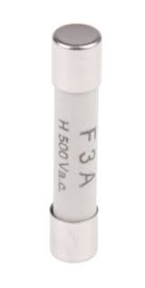 CMD413210 3A Ceramic Cartridge Fuse, 6.3 x 32mm