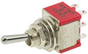 CMD4480775 DPDT Toggle Switch, On-Off-On, Panel Mount
