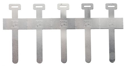 CMD475148 Cable Clip Natural Self Adhesive Aluminium Buckle Clip