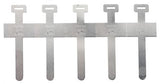 CMD475148 Cable Clip Natural Self Adhesive Aluminium Buckle Clip
