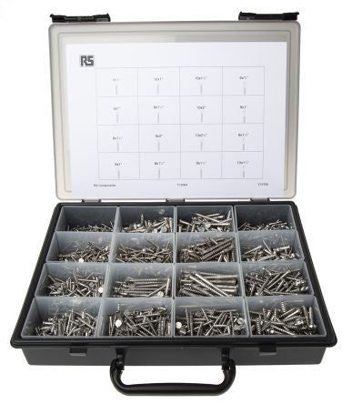 CMD4833258 1250 piece Stainless Steel Screw/Bolt Kit