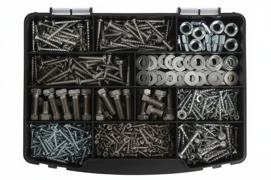 CMD493-5483 Plain Stainless Steel Blind Rivet Set, 465 pieces
