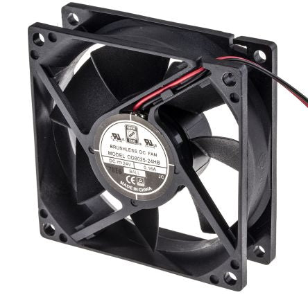 CMD5415306 Axial Fan, 80 x 80 x 25mm, 40cfm