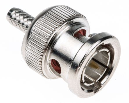 CMD5463636 75Ω Straight Cable Mount BNC Connector, Plug, RG179