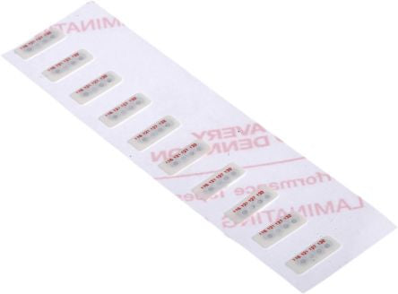 CMD552624 Temperature Sensitive Label, 93°C to 154°C, 4 Levels