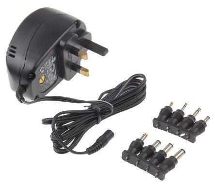 CMD6158919 14W AC DC Adapter 1.5 to 12 V dc, 500 1000mA, 1 Output