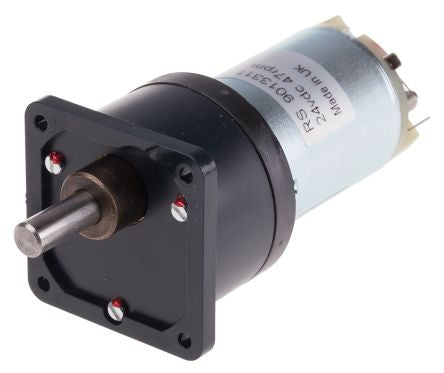 CMD9013311 Brushed DC Geared Motor, Output Speed 47 rpm