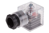 CMD8118304 2P+E DIN 43650 A, Female Solenoid Valve Connector