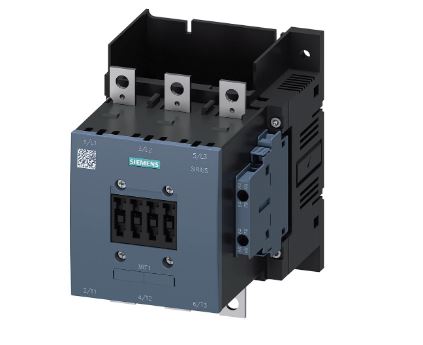3RT1056-6LA06 3 Pole Contactor, 185 A SIRIUS Classic, 3NO, 90 kW R