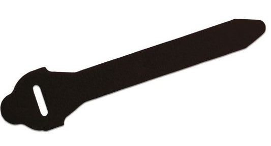 0 331 84 Black Hook & Loop Cable Tie, 150mm x 16 mm