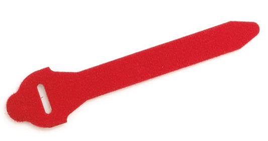 0 331 85 Red Hook & Loop Cable Tie, 150mm x 16 mm