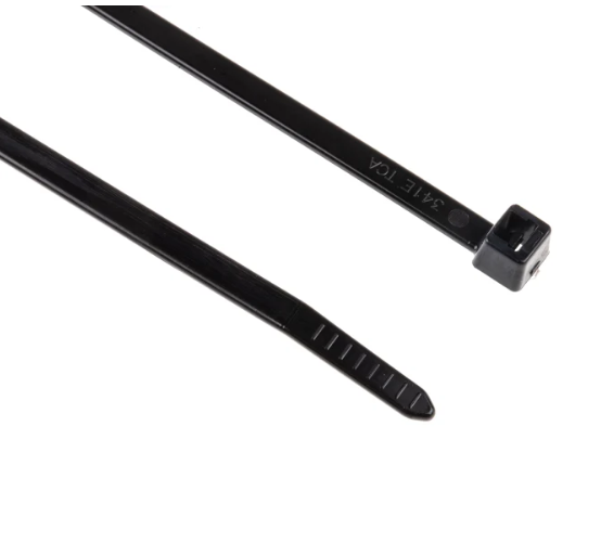 118-05050 T50ROS-PA66HS-BK Heat Stabilised Cable Tie