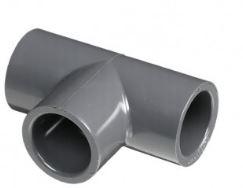 2 1/2" Schedule 80 PVC Tee - Socket