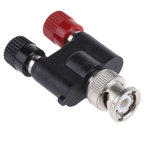J01008A0627 Black, Red, Male Binding Post With Brass contacts