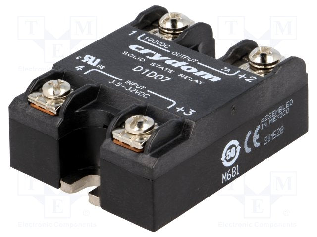 D1D07 7 A Solid State Relay, Surface Mount, MOSFET, 100 V Maximum Load