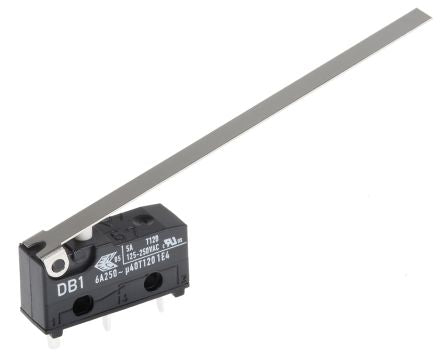 SPDT-NO/NC LONG HINGE LEVER MICROSWITCH