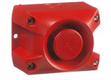 23310100000  Red 80 Tone Electronic Sounder, 230 V ac