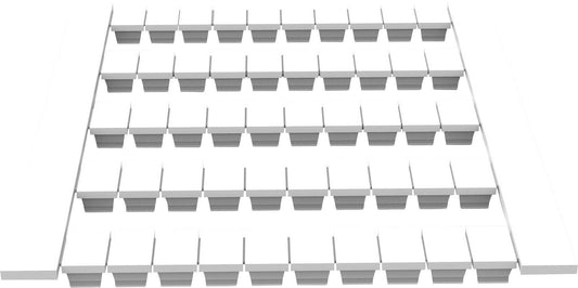 DEK4-50P-19-00A(H) Label strip White