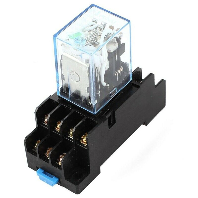 DYF14A 12V Coil 4PDT 14 Pins Electromagnetic Power Relay