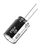 ECA2GHG010 1μF Electrolytic Capacitor 400V dc, Through Hole