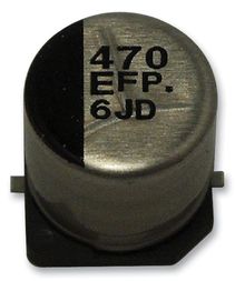 EEE-1CA101P  Aluminum Electrolytic Capacitor, 100 uF
