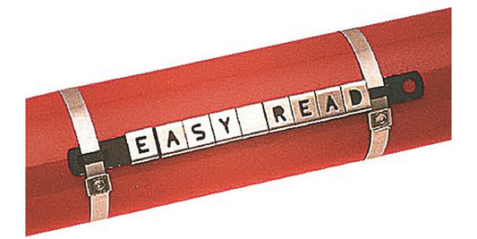 ER044 Cable Tie Stainless Steel Identification