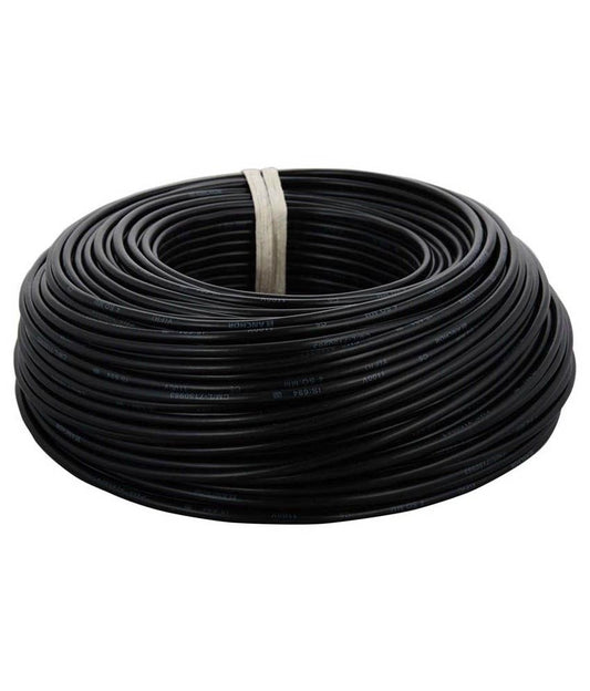 COPPER PLUS 1.5MM BLACK SINGLE WIRE
