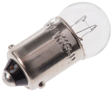 BA9s Indicator Light, Clear, 24 V, 116 mA, 4000h