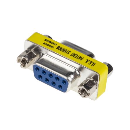 D-sub Adapter Gender Changer , For use with 9 Way D-Sub Connector