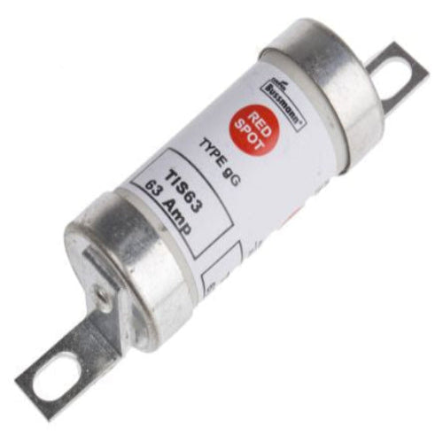 Cooper Bussmann, 63A, A3, T, British Standard Fuse, gG, gM, 660V ac