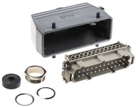 10113000+10196000+12954500H-BE Series 24 Way Male 16A Plug Kit