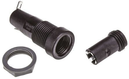 HTC Series 10A Manual Cap Panel Mount Fuse Holder