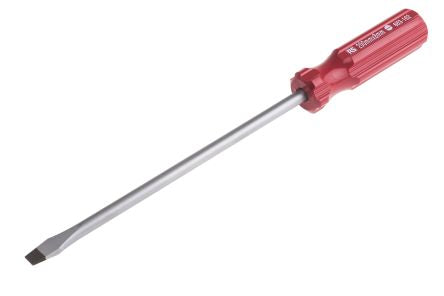 CMD663-162 8 in Chrome Vanadium Steel Standard Screwdriver, Flared 5/16 in Tip, Cellulose Acetate