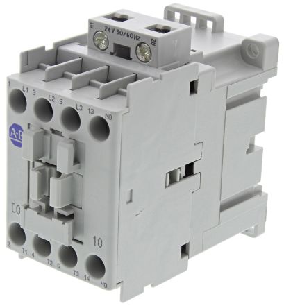 3 Pole Contactor, 9 A, 24 V ac Coil