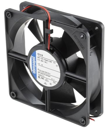 4300 Series Axial Fan, 119 x 119 x 32mm, 170m³/h, 5W, 24 V dc
