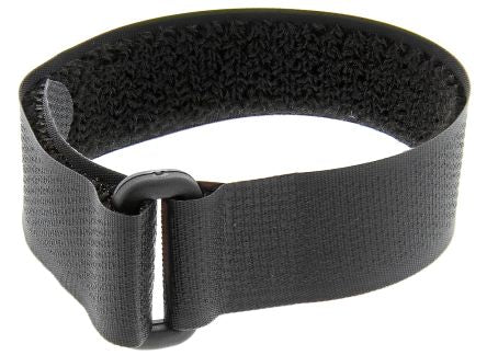 Black Hook & Loop Strap, 300mm x 20 mm