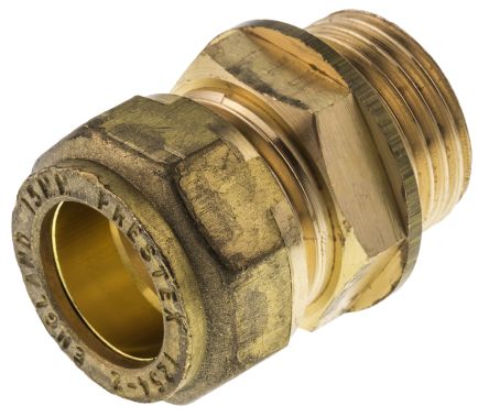 BSPP Male Straight Coupler Brass Compression Fitting
