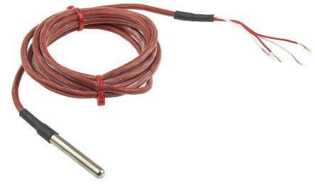 Wire PT100 Sensor, -50°C min +200°C max