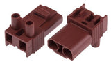 Non-Fused Terminal Block, 2 Way/Pole, Screw Down Terminals