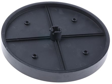 Circumference 0.5m Rubber Covered Plastic Encoder Wheel