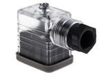 CMD8118219 2P+E DIN 43650 B, Female Solenoid Valve Connector