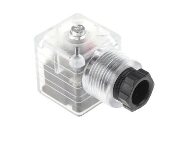 CMD8118281 2P+E DIN 43650 A, Female Solenoid Valve Connector