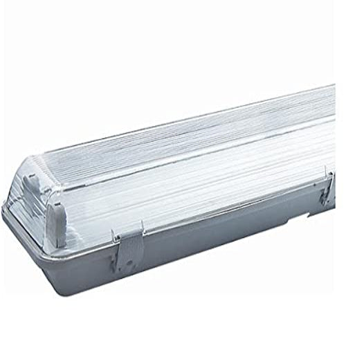 GW80785 Gewiss 36W G13 White Wet Location Light Fixture,