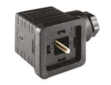 CMD8118266 2P+E DIN 43650 A, Female Solenoid Valve Connector
