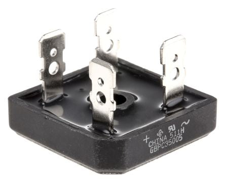 GBPC35005-E4/51 Bridge Rectifier, 35A 50V, 4-Pin GBPC R