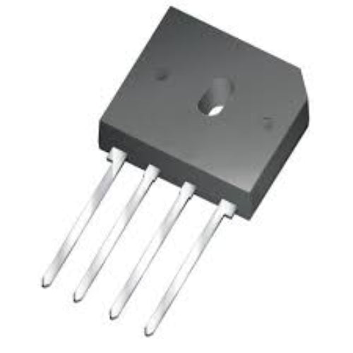 GBU1006 Bridge Rectifier, Single Phase, 800 V, 10 A, SIP, 4 Pins, 1.1 V